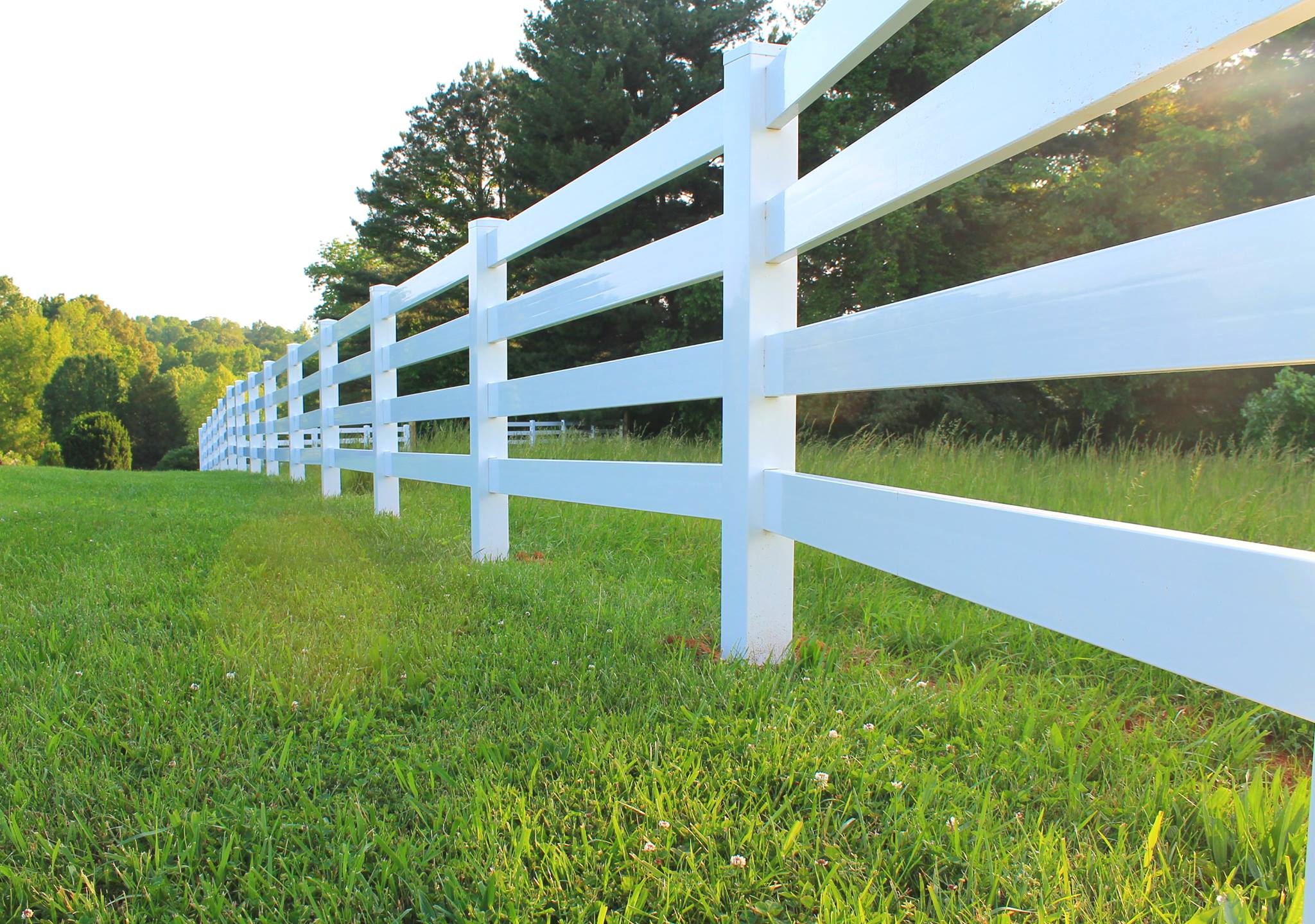 Vinyl Fencing Straight Line Fence Clarksville, TN Photos