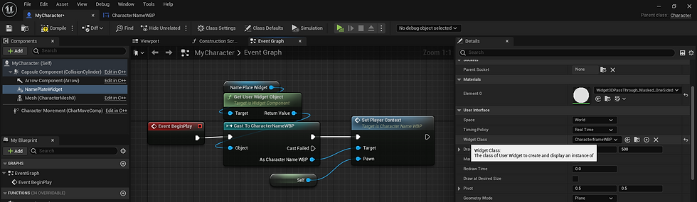 Widget Component Drawbacks