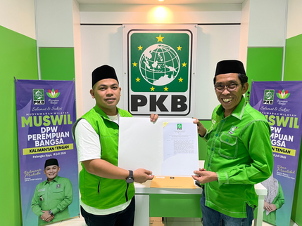 Rusdiansyah Resmi Terima SK DPC PKB Kota Palangka Raya Periode 2026–2031, Siap Konsolidasikan Struktur Partai Hingga Tingkat Kelurahan