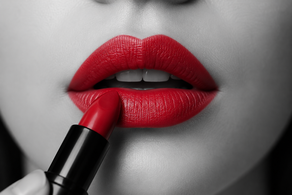 Mending beli lipstik soalnya kalau beli rumah ga akan pernah kebeli! (Gambar: AI generated)