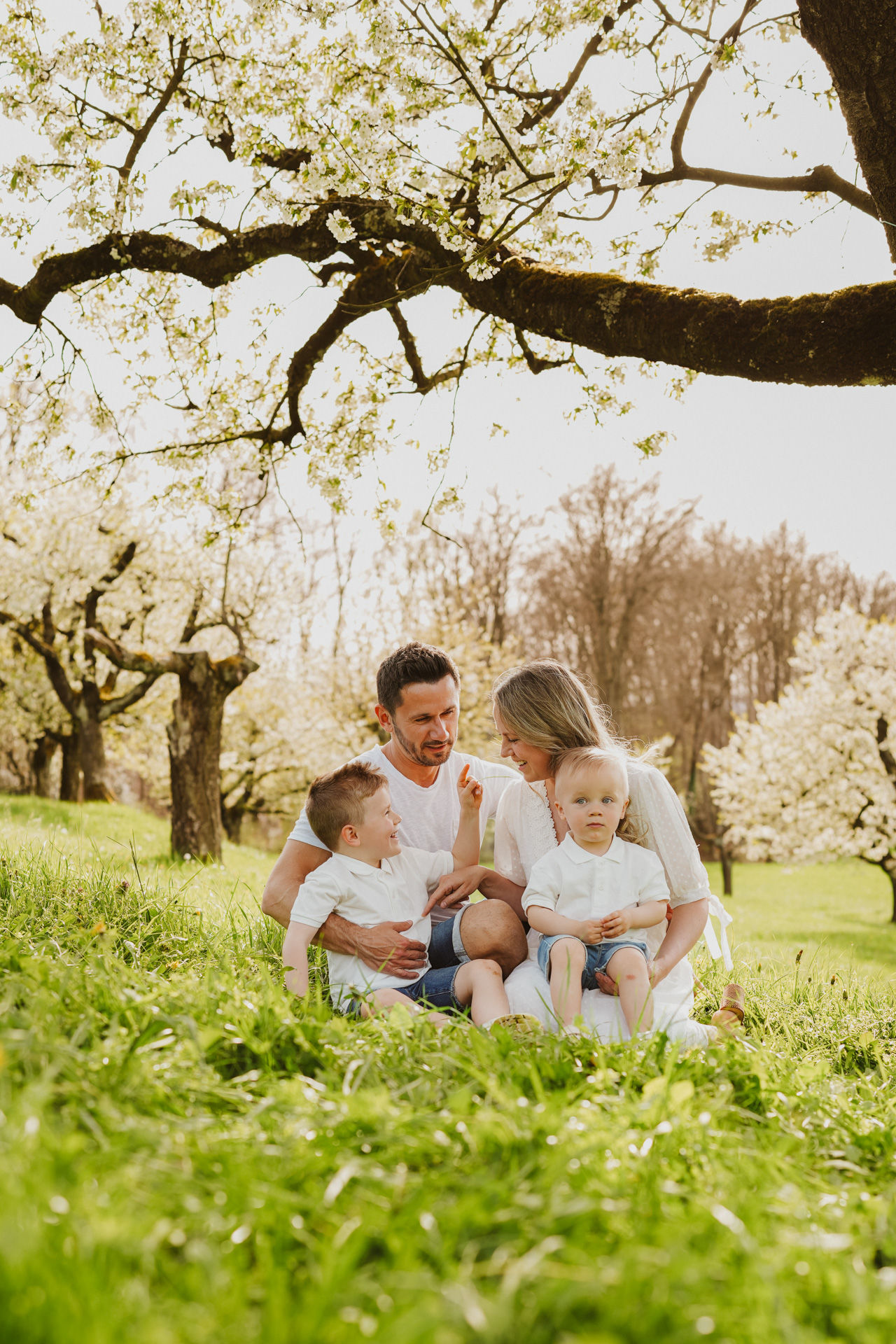 mother`s day photoshoot ideas in and around Basel - Cherry Blossoms in Basel Land