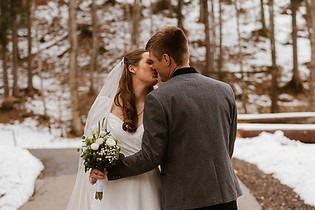 Wedding photoshoot in Engelberg Switzerland