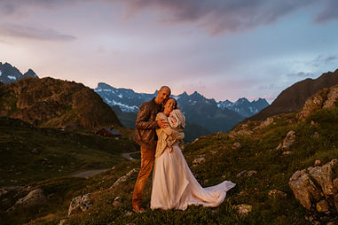 Sunset Mountain Photoshoot in Switzerland