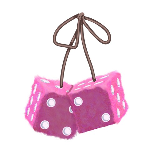 Oops! I Saved The World Fuzzy Dice