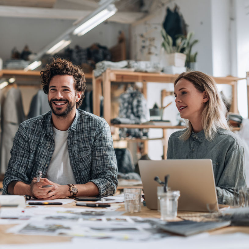Team für die Weiterentwicklung für Socken