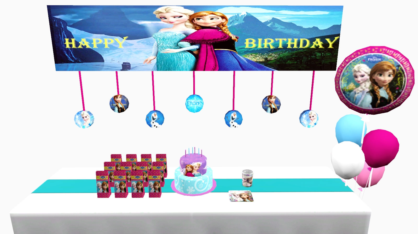 Frozen Party Supplies