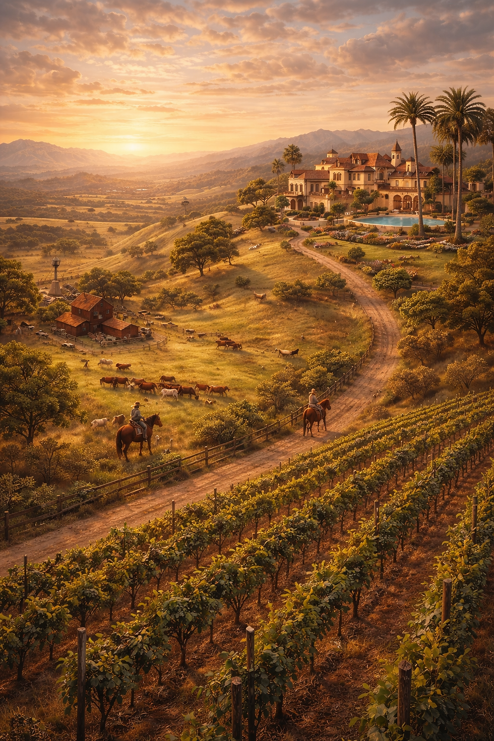 Menlo Park Atherton 庄园