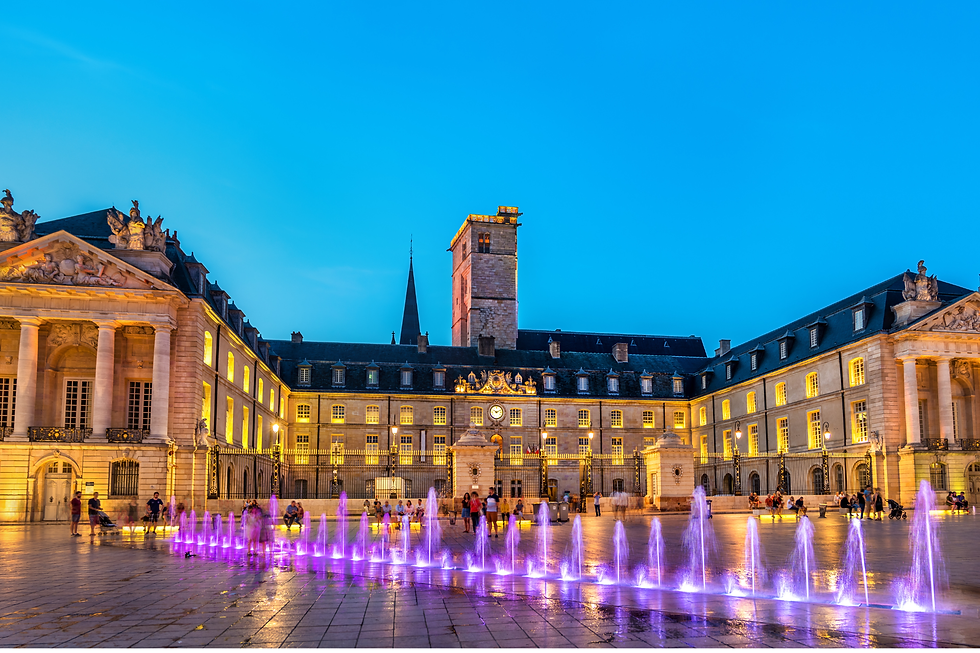 Photo de la place de la mairie de Dijon