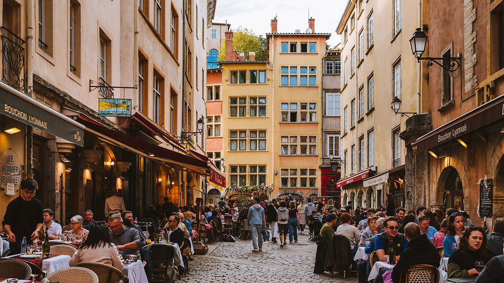 Rues de Lyon relais ville vieille