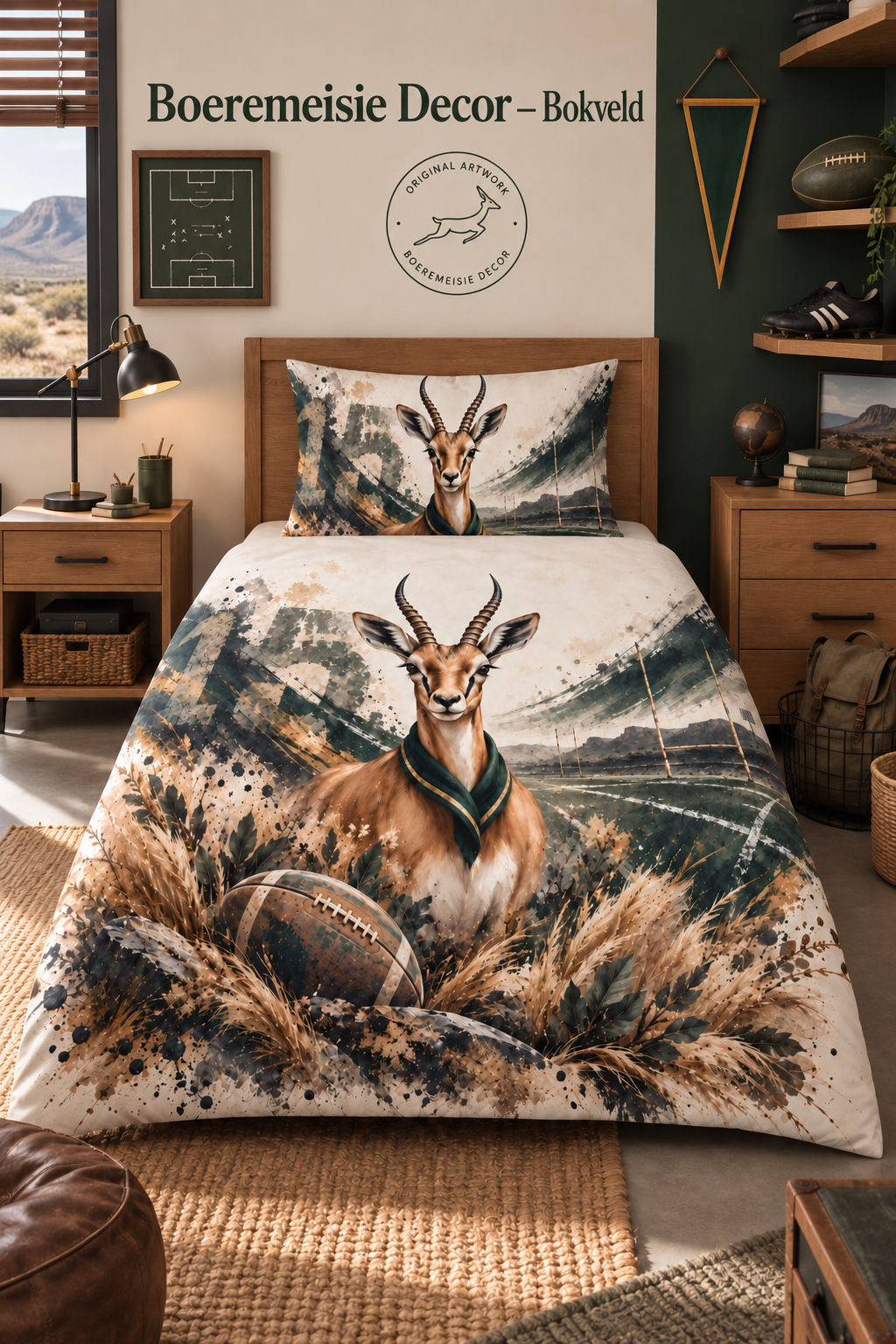 Boys Springbuck - Duvet set