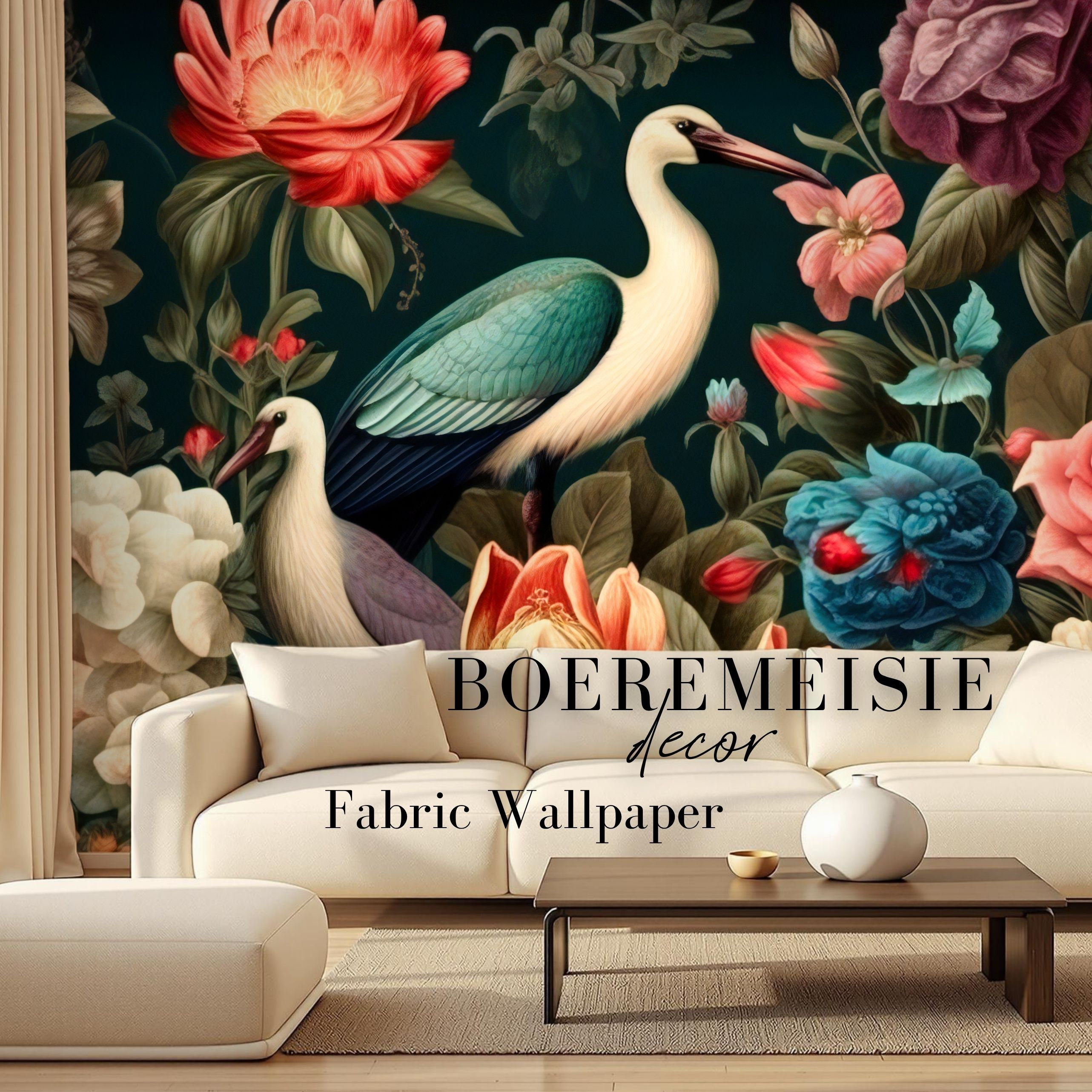 Birds and flowers 4  wallpaper