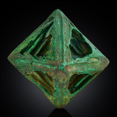 Malachite, Cuprite, Chessy France Root.jpg