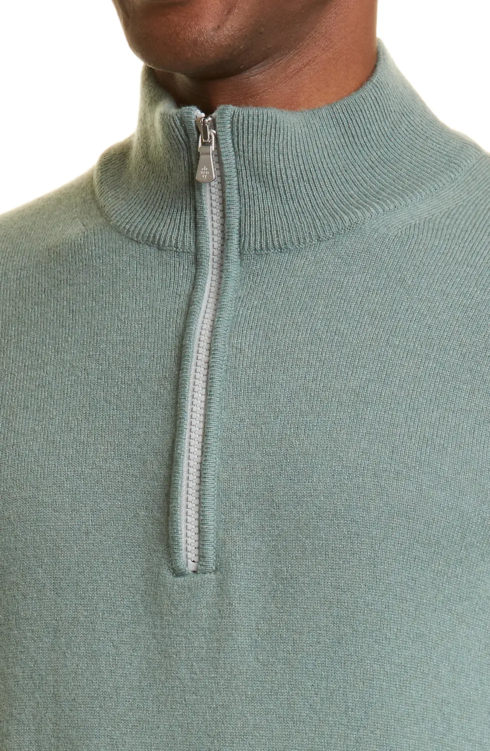 Thumbnail: Eleventy Cashmere Quarter Zip Pullover