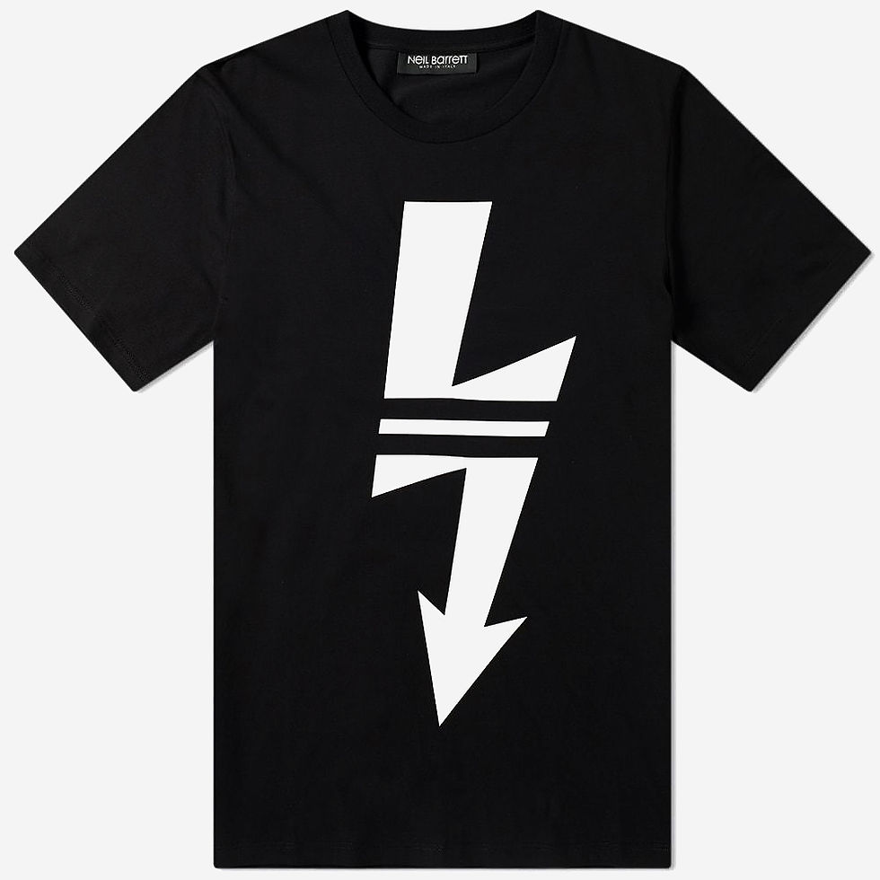 Neil Barrett Lightning Bolt Sport Tee