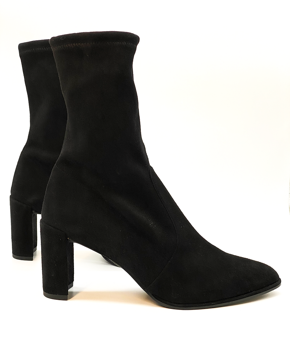 Stuart Weitzman Cling Suede Bootie