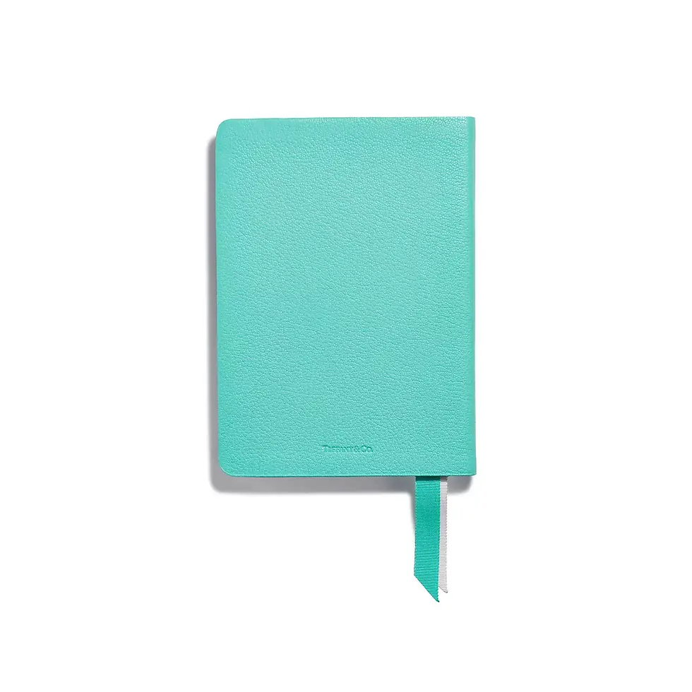 Thumbnail: Tiffany & Co. Notebook in Tiffany Blue® Leather
