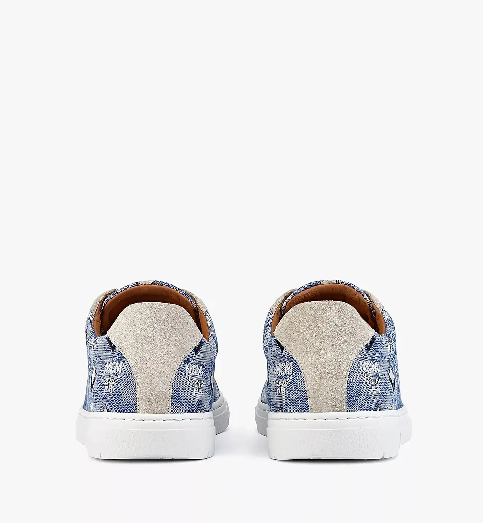 Thumbnail: MCM Terrain Lo Sneakers In Vintage Monogram Jacquard