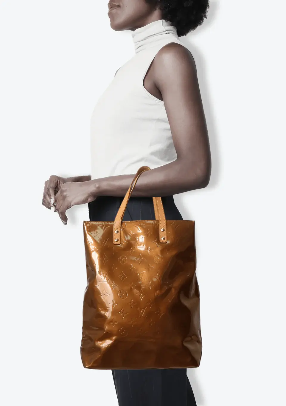 Thumbnail: Louis Vuitton Monogram Vernis Reade MM