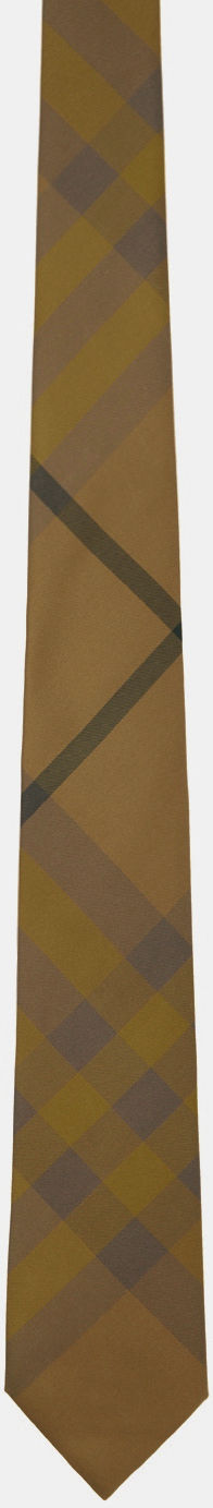 Thumbnail: Burberry Manston Check Silk Tie In Cedar Ip Check