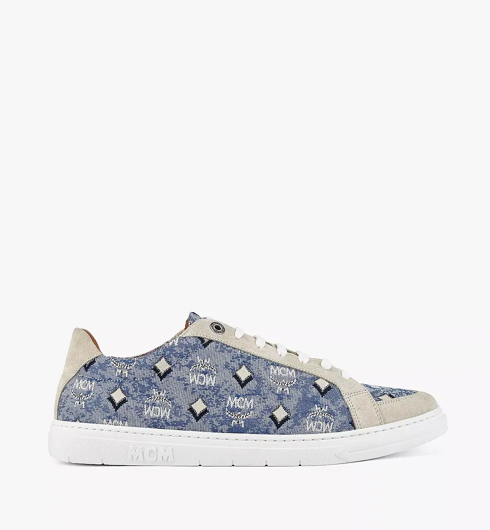 Thumbnail: MCM Terrain Lo Sneakers In Vintage Monogram Jacquard