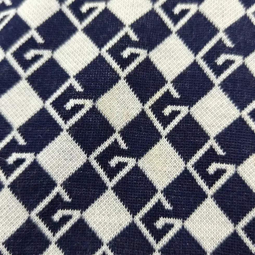 Thumbnail: Gucci Geometrical GG Wool V-Neck Pullover