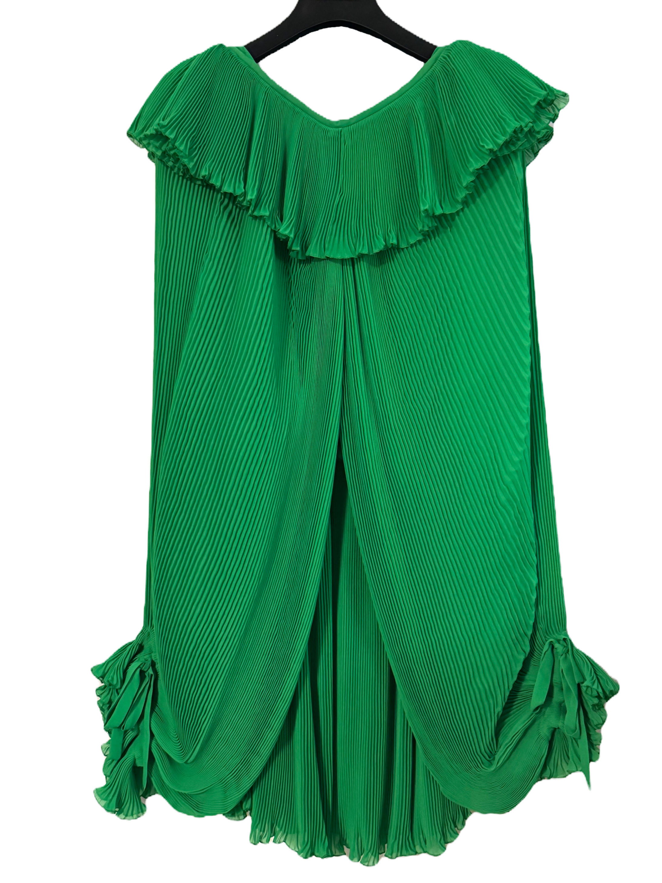 Marco De Vincenzo Emerald Runway Dress