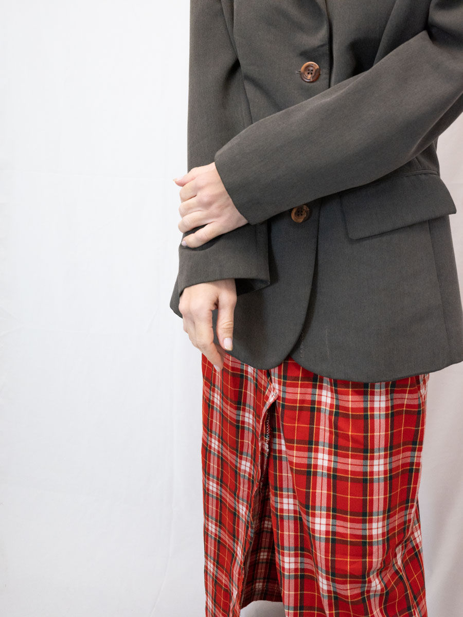 Plaid skirt
