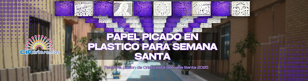 Papel picado en plastico para semana santa .jpg