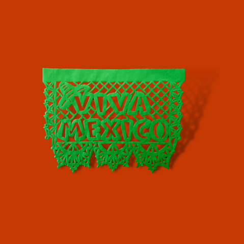 Papel picado para Fiestas patrias, decoración para fiestas patrias papel picado CIR