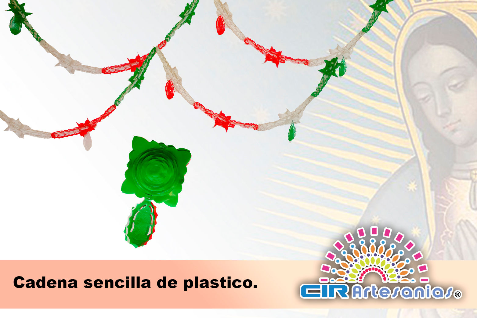 Simple plastic chain. Pack with 10 Strips