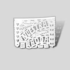 Papel picado para boda