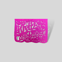 Papel picado para cumpleaños