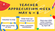 Teacher Appreciation Week: May 4–8