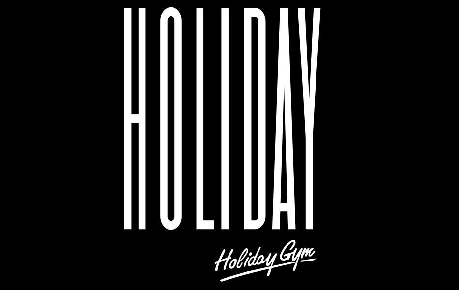 Segundo Logotipo para Holiday Gym