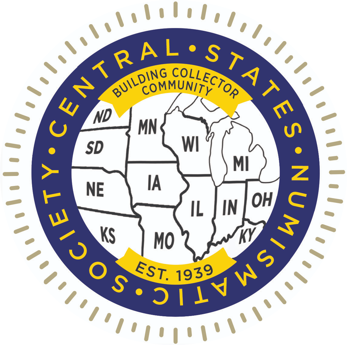Central States Numismatic Society logo