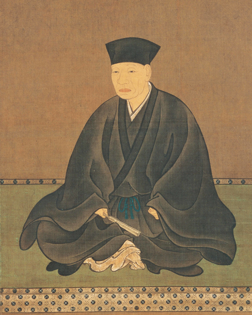 Portrait of Sen no Rikyu Japanese tea master