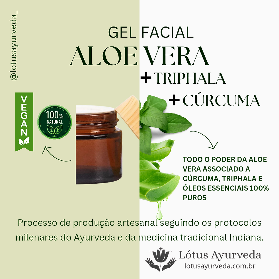 GEL FACIAL ALOE VERA 30g