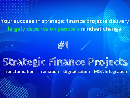 Your success largely depends on people's mindset change