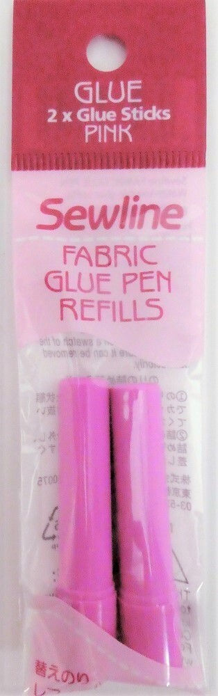 Sewline 2 pack Glue Refills PINK