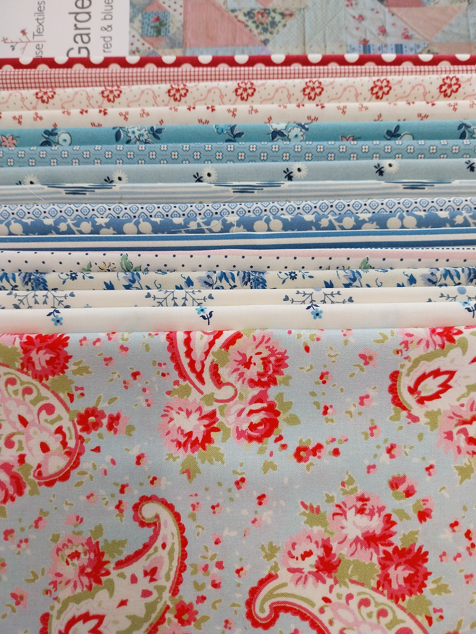 Thumbnail: Hannah's Garden Quilt Kit - Treehouse Textiles
