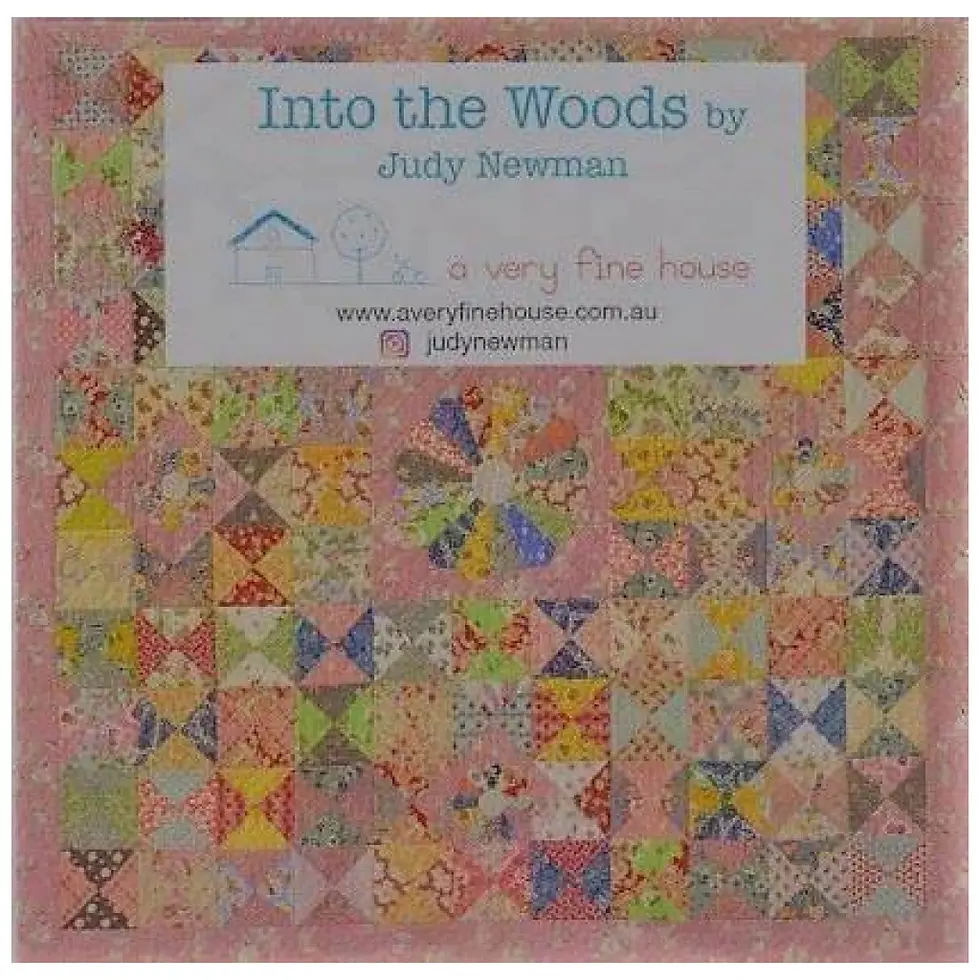 Into The Woods Quilt Pattern and Template Set - Judy Newman