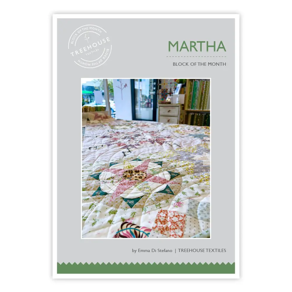 Martha Quilt Pattern - Treehouse Textiles