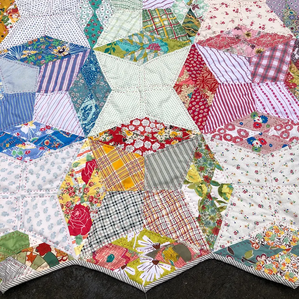 Thumbnail: Plaids and Prints Quilt Pattern - Yarra Designs - Christine Vlasic