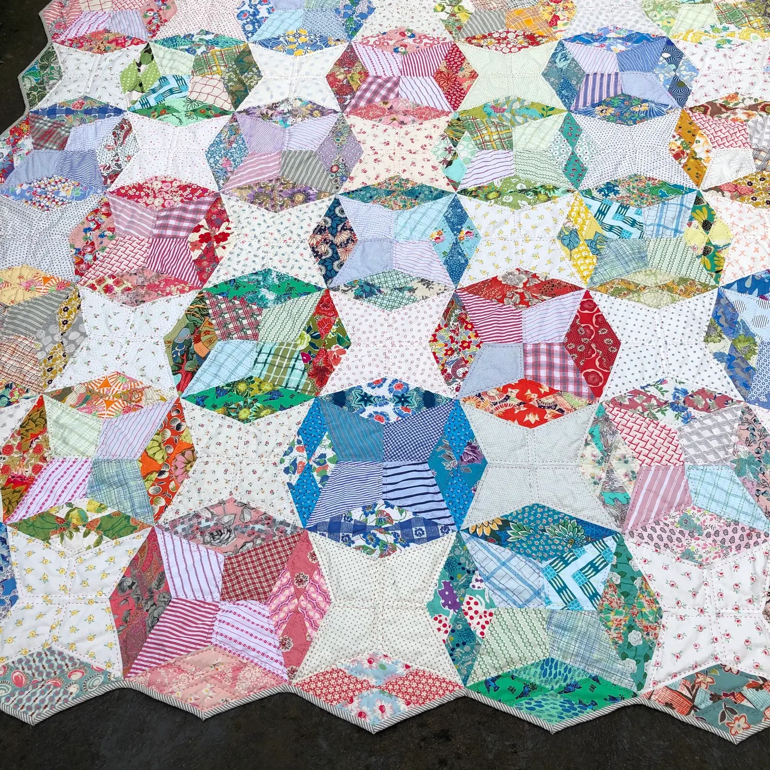 Plaids and Prints Quilt Pattern - Yarra Designs - Christine Vlasic