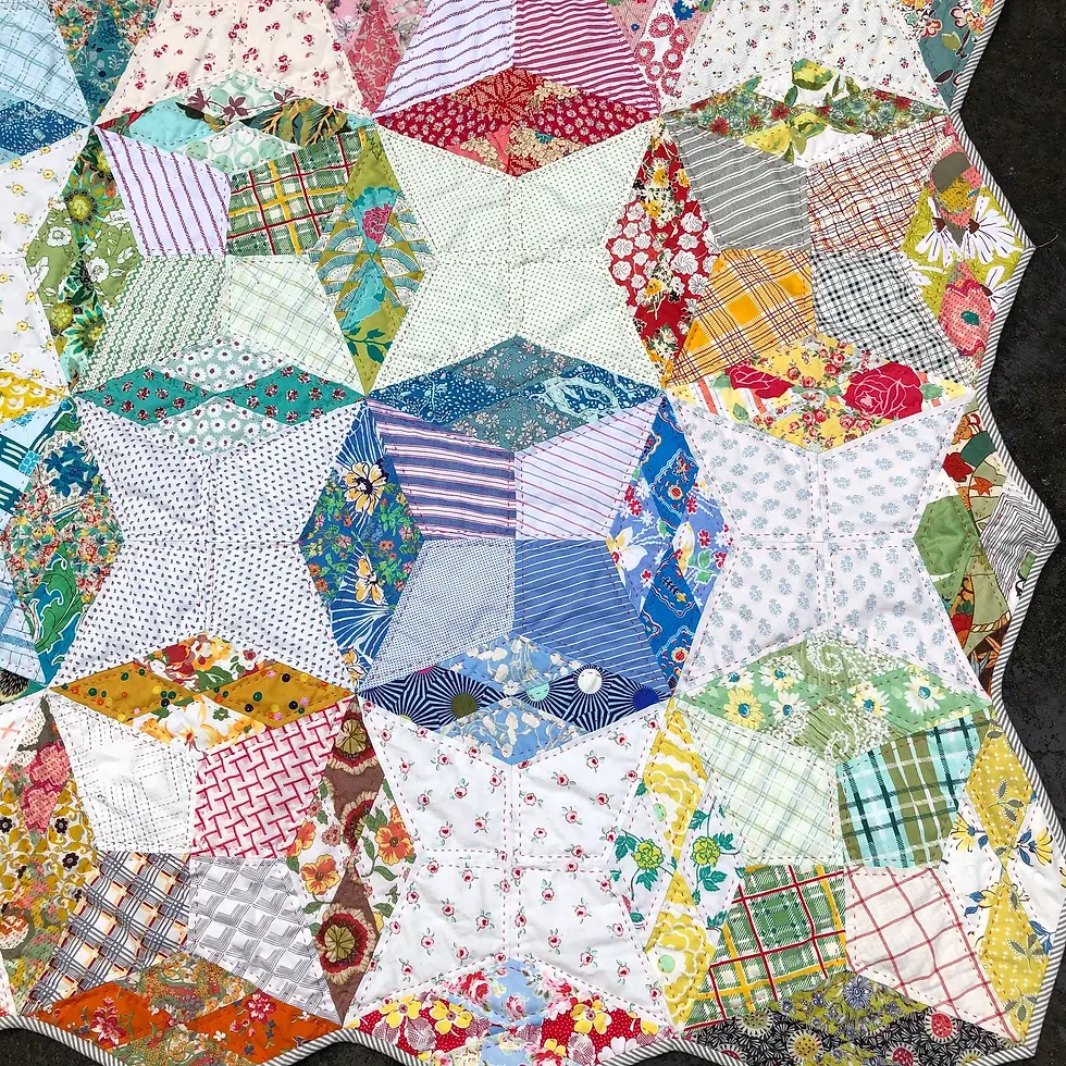 Thumbnail: Plaids and Prints Quilt Pattern - Yarra Designs - Christine Vlasic