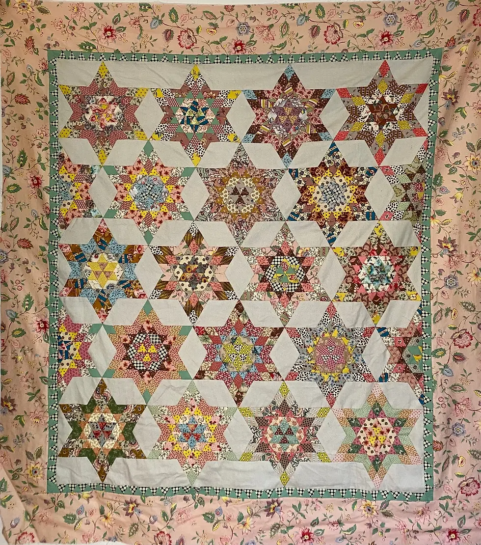 Snowflakes Quilt Pattern and Template Set - Deborah Dorward