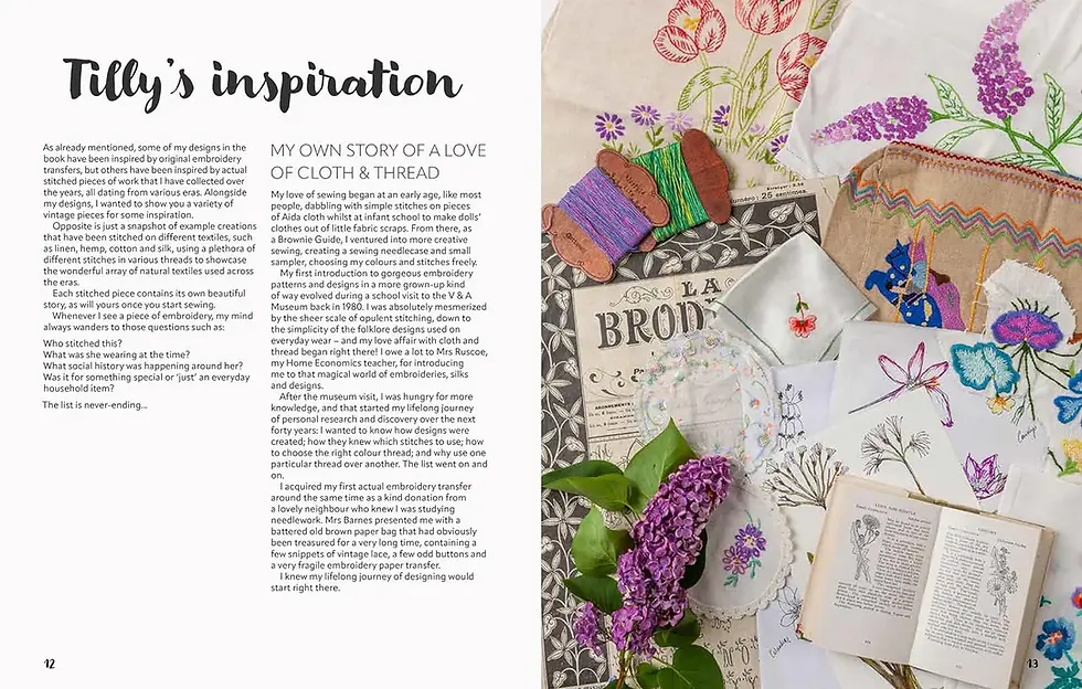 Thumbnail: Amongst the Wildflowers Book by Tilly Rose