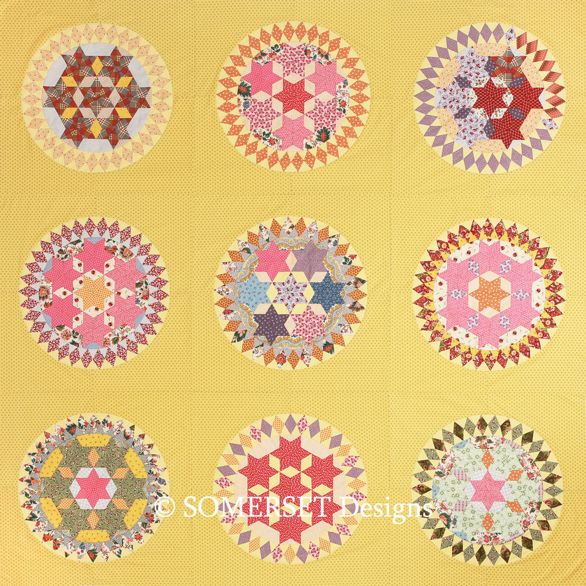 Circle of Sisters Quilt Pattern - Somerset Designs - Karen Styles