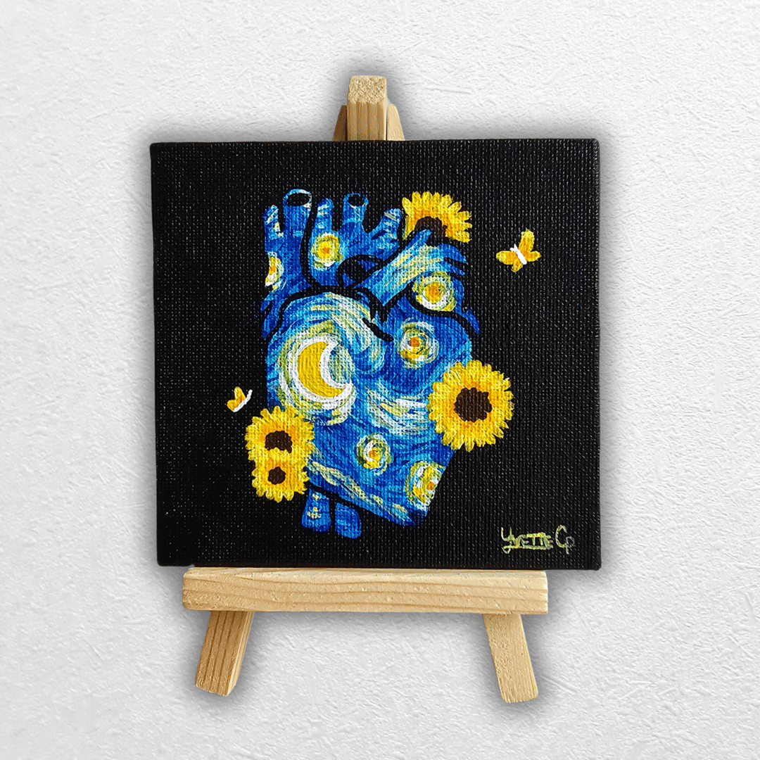 Mini pintura acrílica