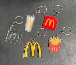 Chaveiros em acrílico